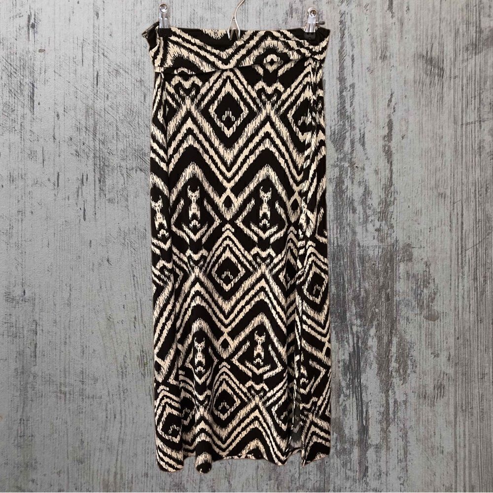 Womens Gilli Maxi Skirt Slit on Side Made in USA